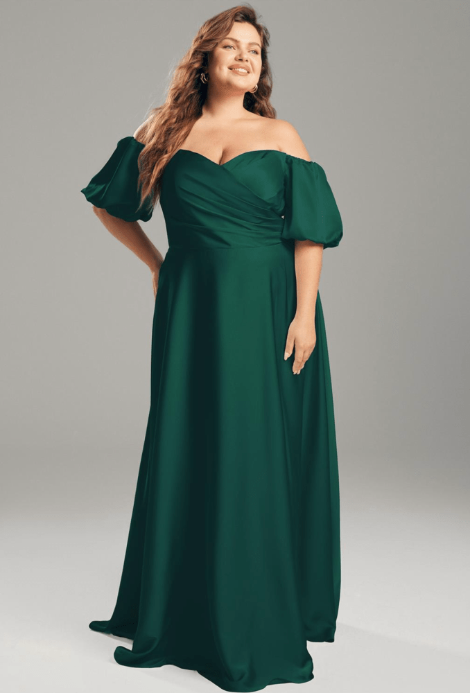 A Perfect Fit: The 25 Best Plus Size Bridesmaid Dresses